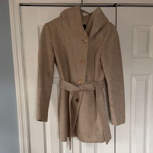 Jessica Simpson Textured Tan Trench Coat